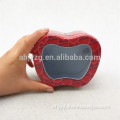 new arrival irregular shaped display box with clear pvc window